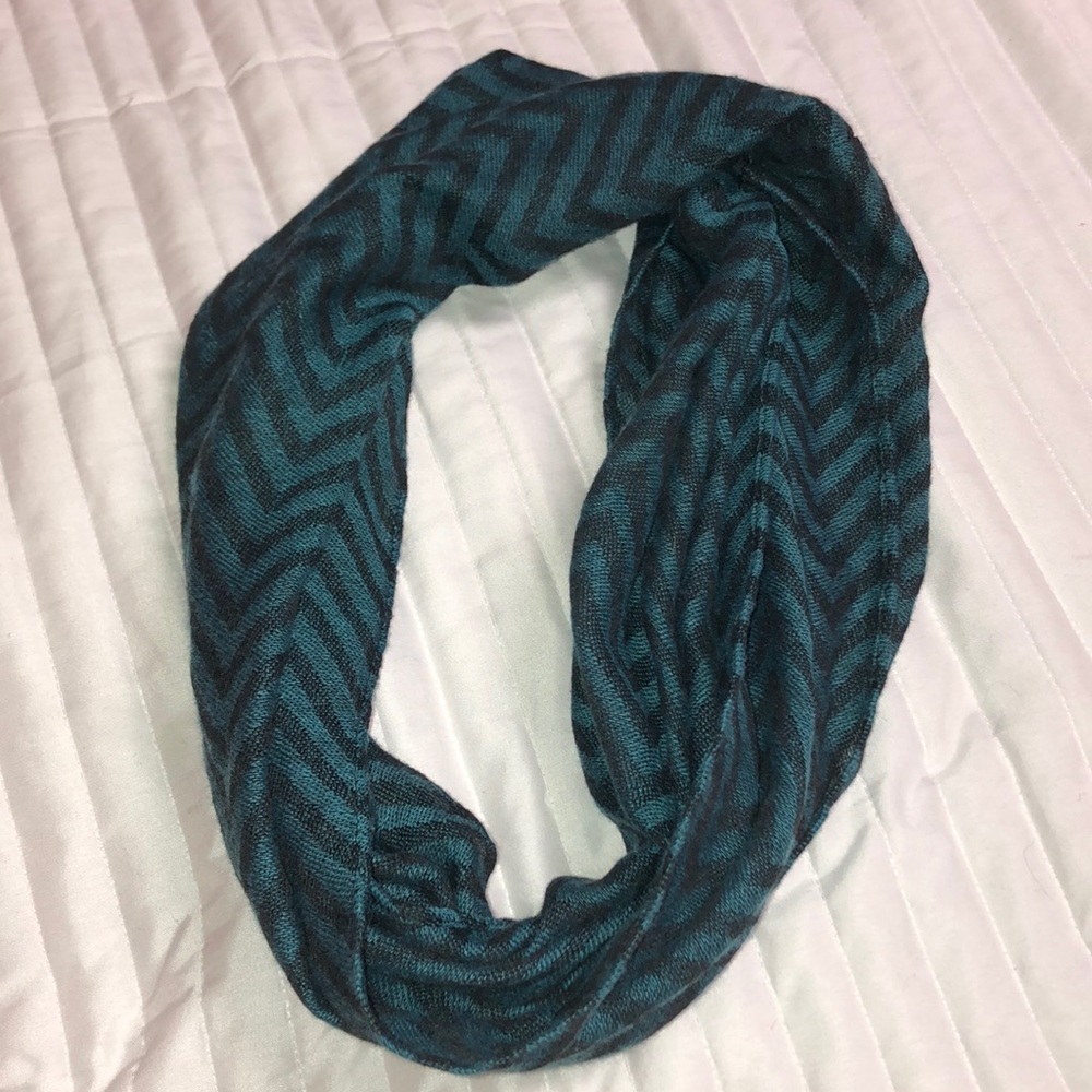 Dark Teal and Black Infinity Scarf (4/$10, 10/$20)